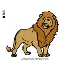 Lambert The Lion 03 Embroidery Designs